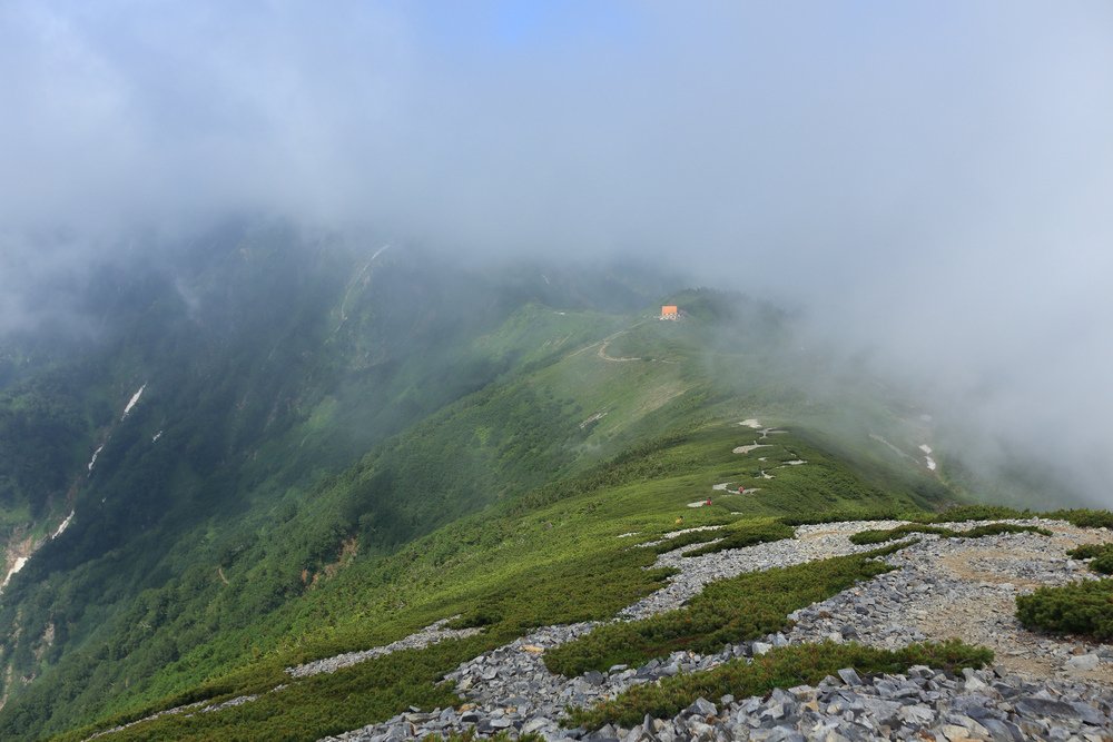 日本：後立山連峰之5～爺ヶ岳與種池山莊