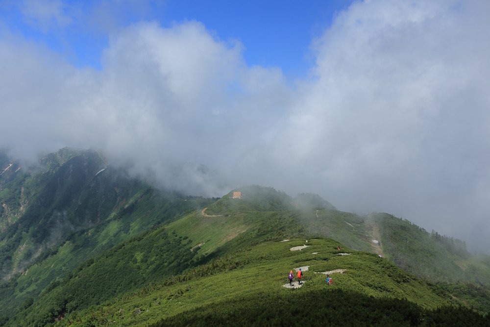 日本：後立山連峰之5～爺ヶ岳與種池山莊