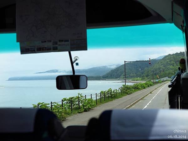 車窗風景.知床半島