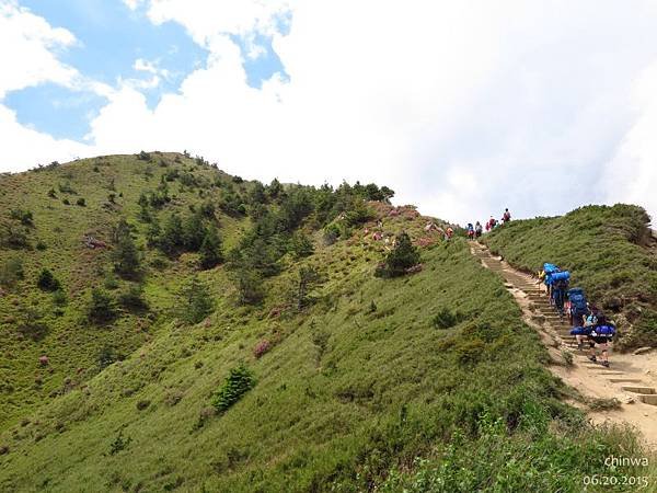 合歡山北峰登山口