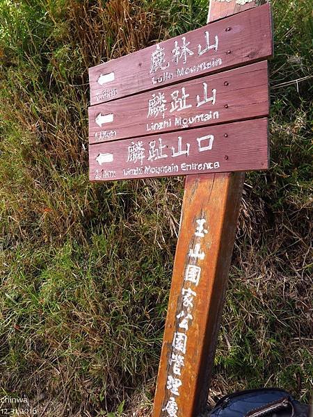 塔塔加鞍部.鹿林山區步道口