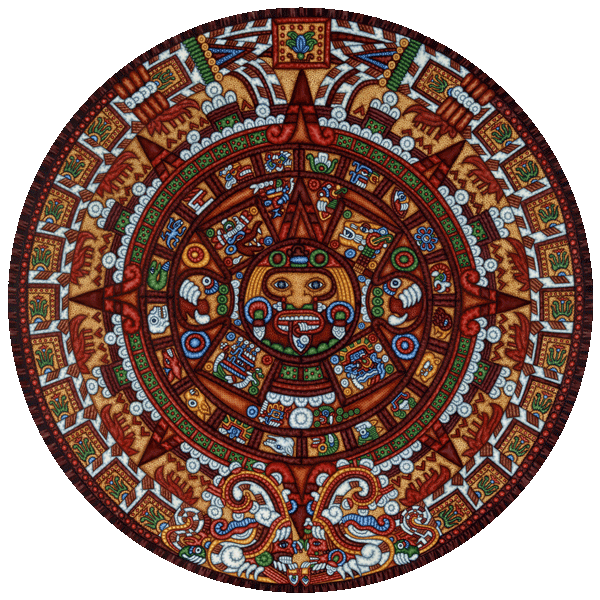 049-Dowdle - Aztec Calendar