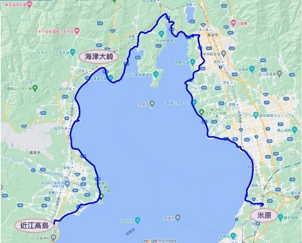 [2023琵琶湖賞櫻_D2] 單車環湖第一天。長濱城。海津大