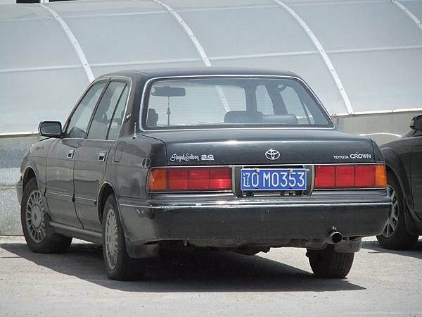 TOYOTA S132 CROWN Sedan RoyalSaloon 遼O-M (P1)