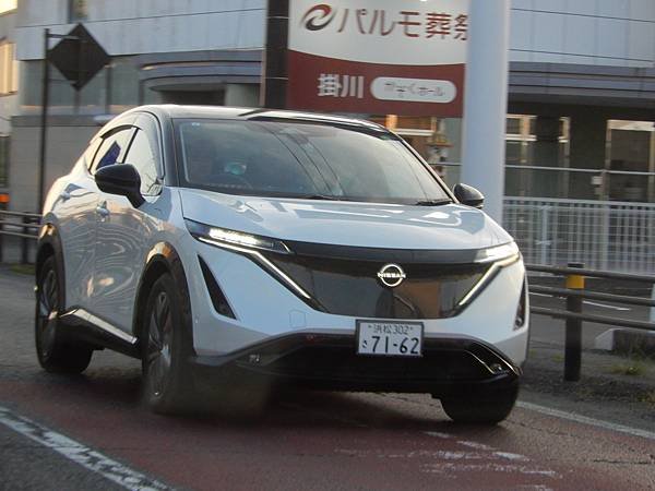 海外街拍(日本靜岡掛川市)：NISSAN ARIYA