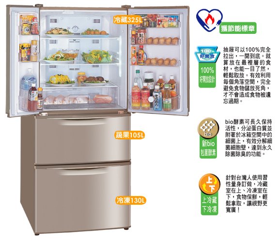 打開新冰箱