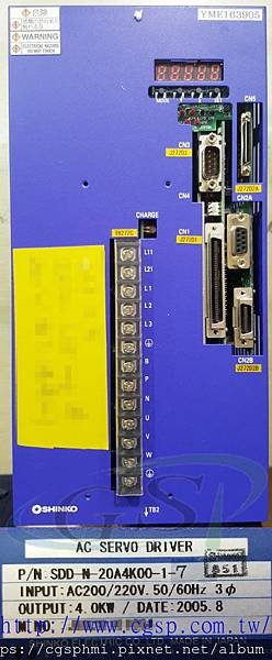 SHINKO AC SERVO DRIVER SDD-N-20A4K00-1-7.jpg