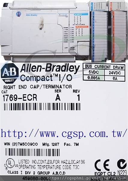 Allen-Bradley Micrologix 1500 Compact IO 1769-ECR..jpg