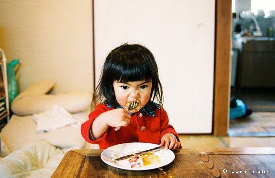 川島小鳥「未来ちゃん」