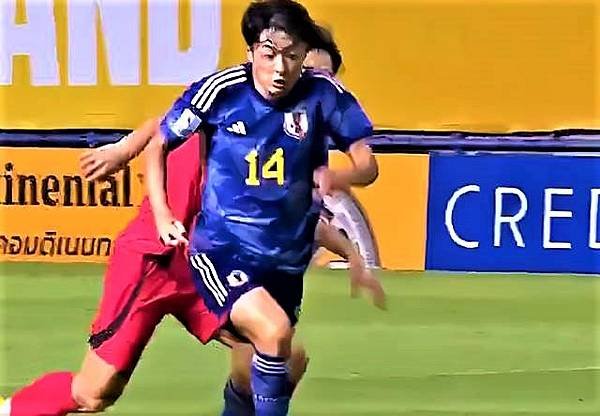 16歲日本天才名和田我空榮膺U17亞洲盃金靴和MVP雙料大獎。（取自JPN社媒）.jpeg