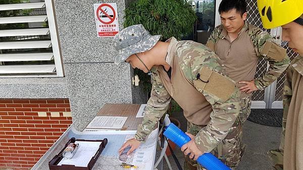 空軍花蓮基地基勤中隊山區搜救訓練4