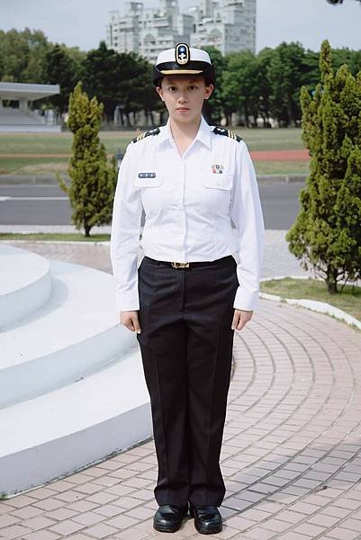 Peter Wu：今年已經加入敦睦艦隊的海軍官校113年班女