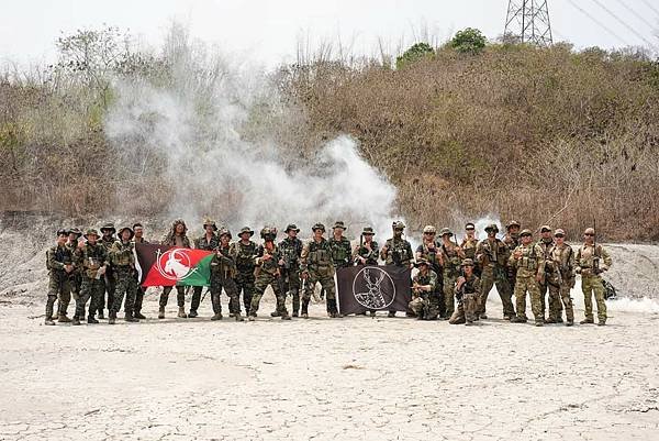 陳晞(法國外籍兵團退伍)：此次很榮幸能夠受到  軍事院校戰術