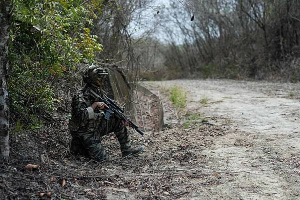 陳晞(法國外籍兵團退伍)：此次很榮幸能夠受到  軍事院校戰術