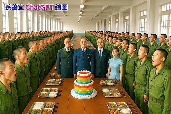 孫肇宜：陸軍官校學生大合唱「母親妳真偉大」
