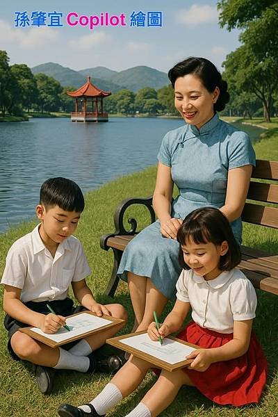 孫肇宜：營長夫人端莊氣質與小孩規矩行為 深深地影響我日後的