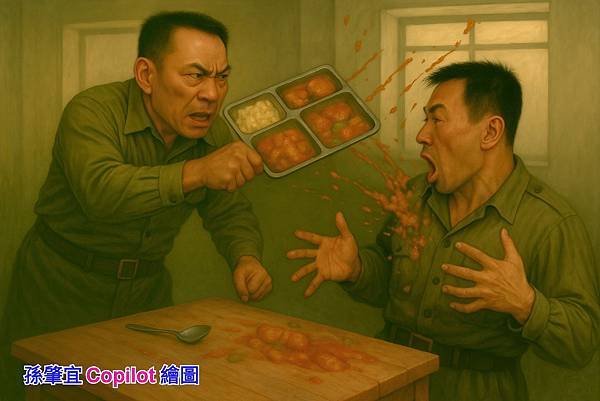 網友nevernever留言：人情長官做 挨罵下級扛