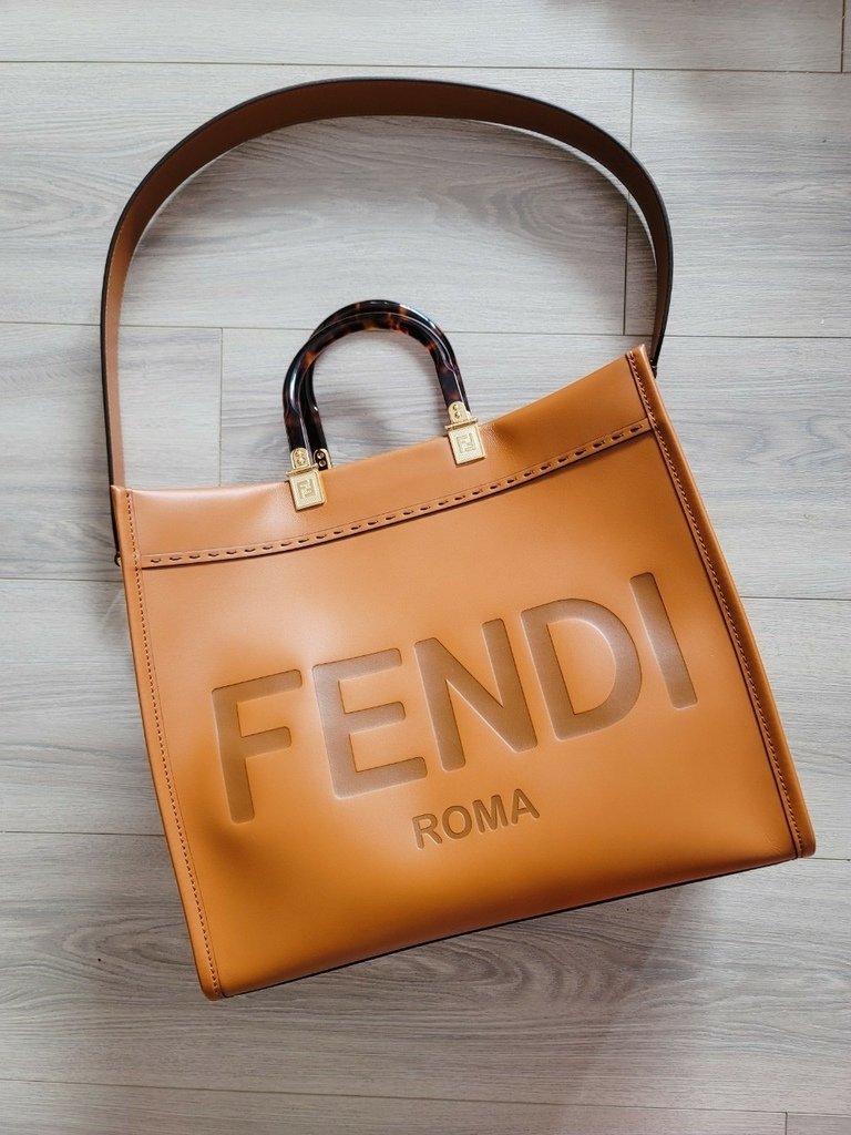 【開箱文】2021 FENDI ♥老公給的大紅包-棕色中型款