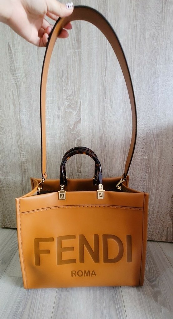 【開箱文】2021 FENDI ♥老公給的大紅包-棕色中型款