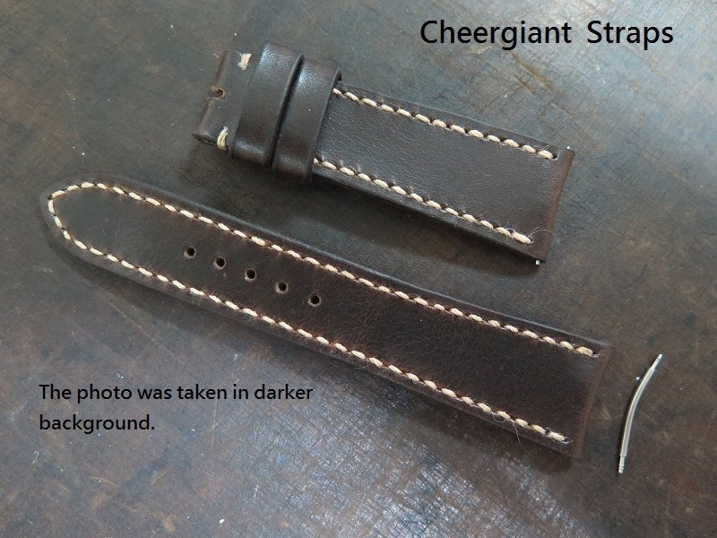 Breitling Superocean Heritage curved end strap,24x20, 80x125, 4.5 taper to 2.8mm. 02