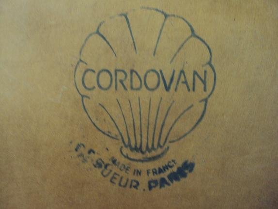 Genuine Shell Cordovan Leather Made in France  02