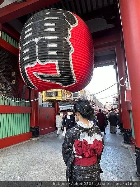 【日本東京】淺草寺雷門 和服租借體驗／含攝影及彩妝服務／波蘿