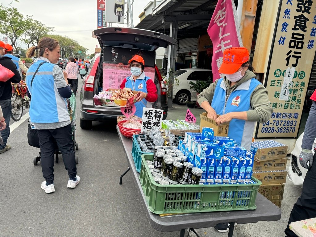 員林乾清宮參與甲辰年白沙屯拱天宮及山邊媽祖宮天上聖母往北港進