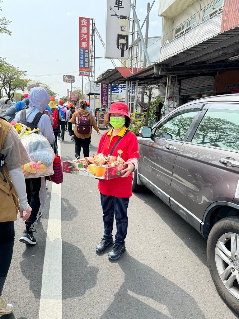 員林乾清宮參與甲辰年白沙屯拱天宮及山邊媽祖宮天上聖母往北港進