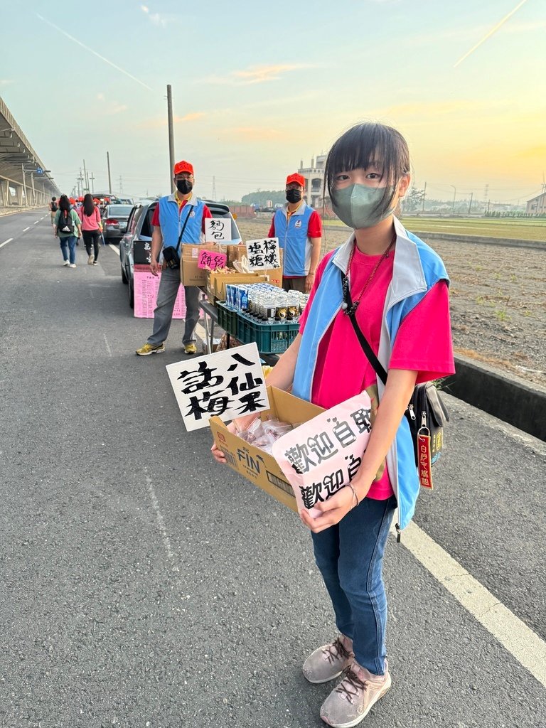 員林乾清宮參與甲辰年白沙屯拱天宮及山邊媽祖宮天上聖母往北港進