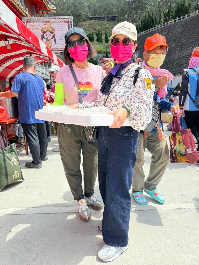 員林乾清宮參與甲辰年白沙屯拱天宮及山邊媽祖宮天上聖母往北港進