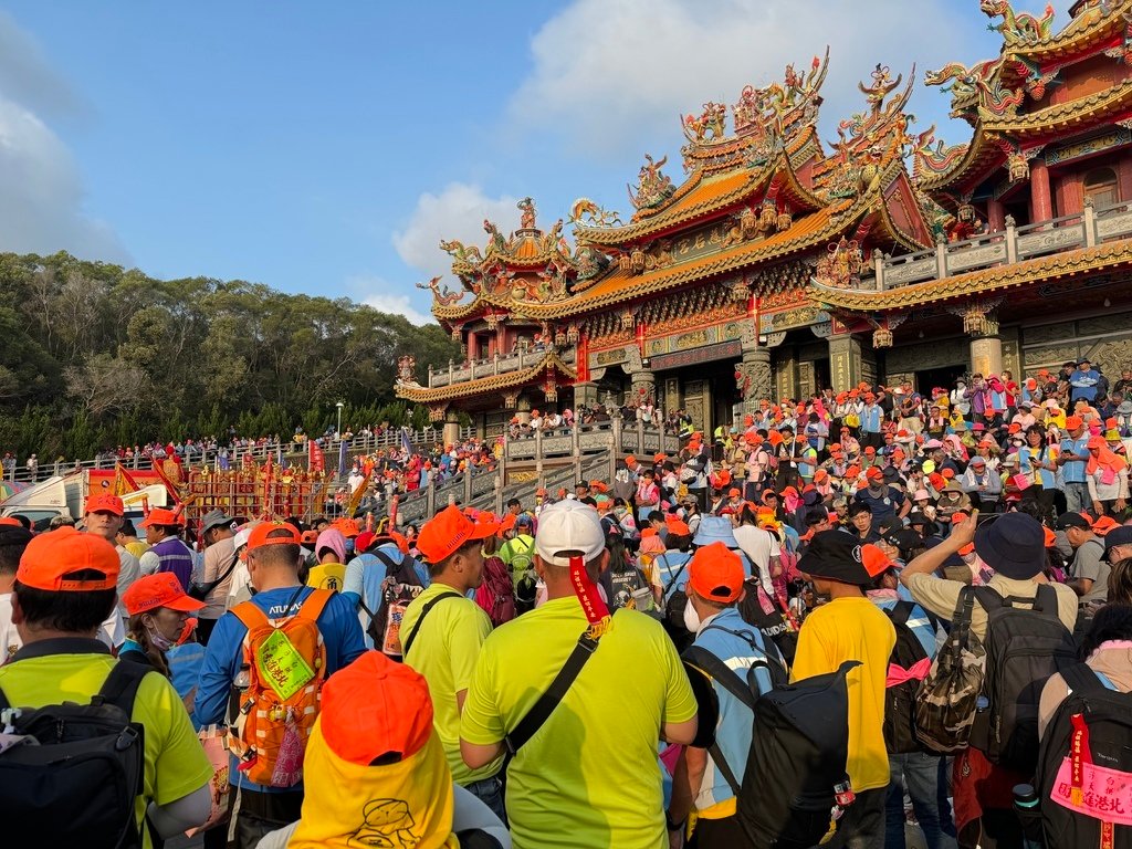 員林乾清宮參與甲辰年白沙屯拱天宮及山邊媽祖宮天上聖母往北港進