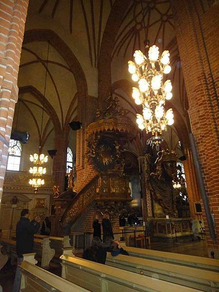 Fig 6. Stockholm Cathedral位於皇宮旁，是熱門的皇室結婚地點。