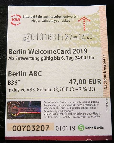 01-Berlin Welcome Card-柏林歡迎, Berlin Germny-成寒.JPG