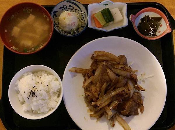 富士-薑燒肉定食