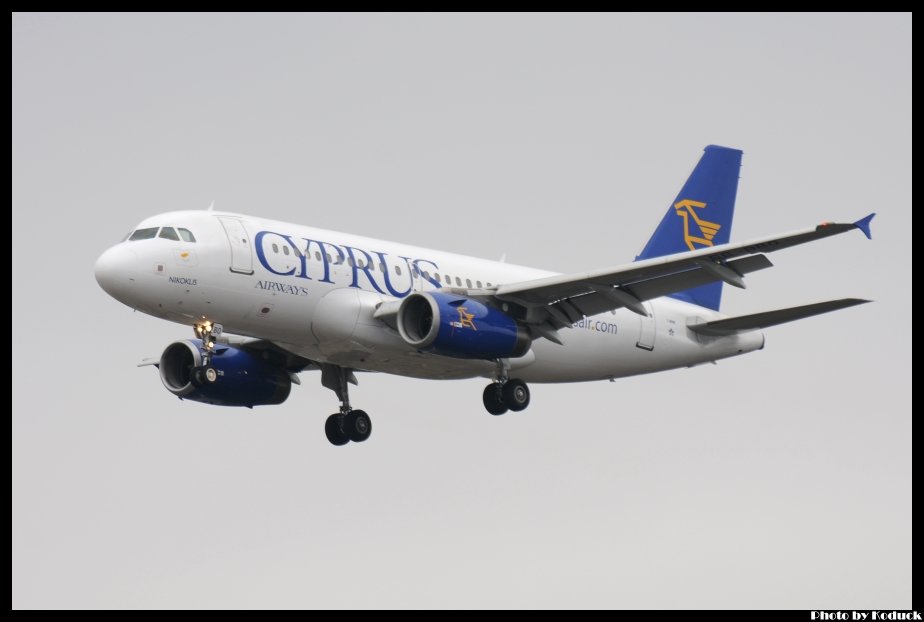 Cyprus Airways A319-132(5B-DBO)@FRA_1(2)_20120224