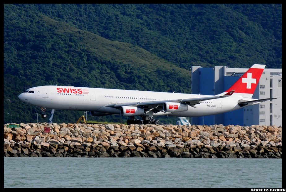 Swiss International Airlines A340-313X(HB-JMC)@VHHH_2(2)_20120706