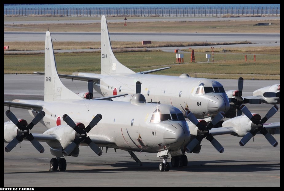 JMSDF P-3C(5091 and 5084)@ROAH_2(2)_20121020