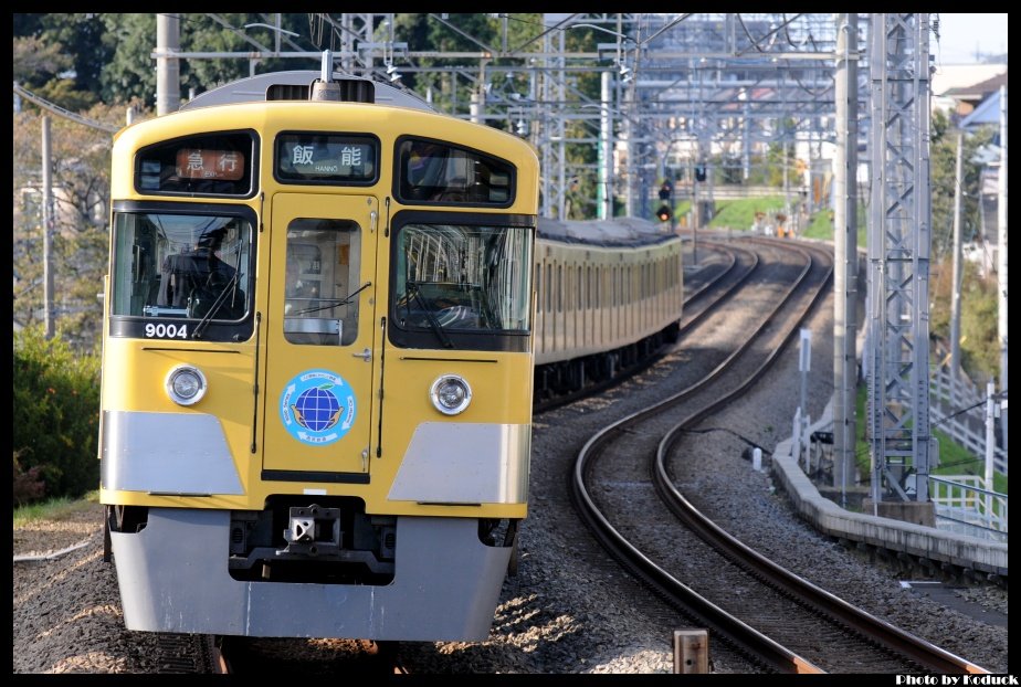 西武鐵道9000系電車@西所澤_1(2)_20121103