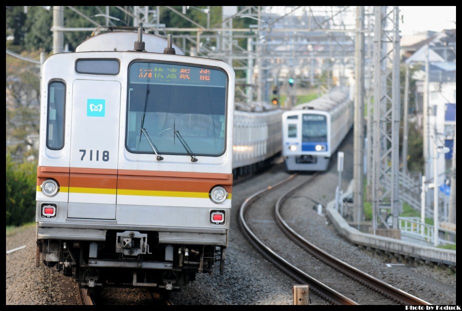 東京地下鐵副都心線7000系電車@西所澤_1(2)_20121103