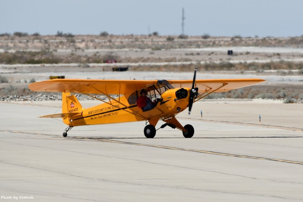 Private Piper J-3C-65 Cub(N92400)@Yuma_1_20180317.jpg