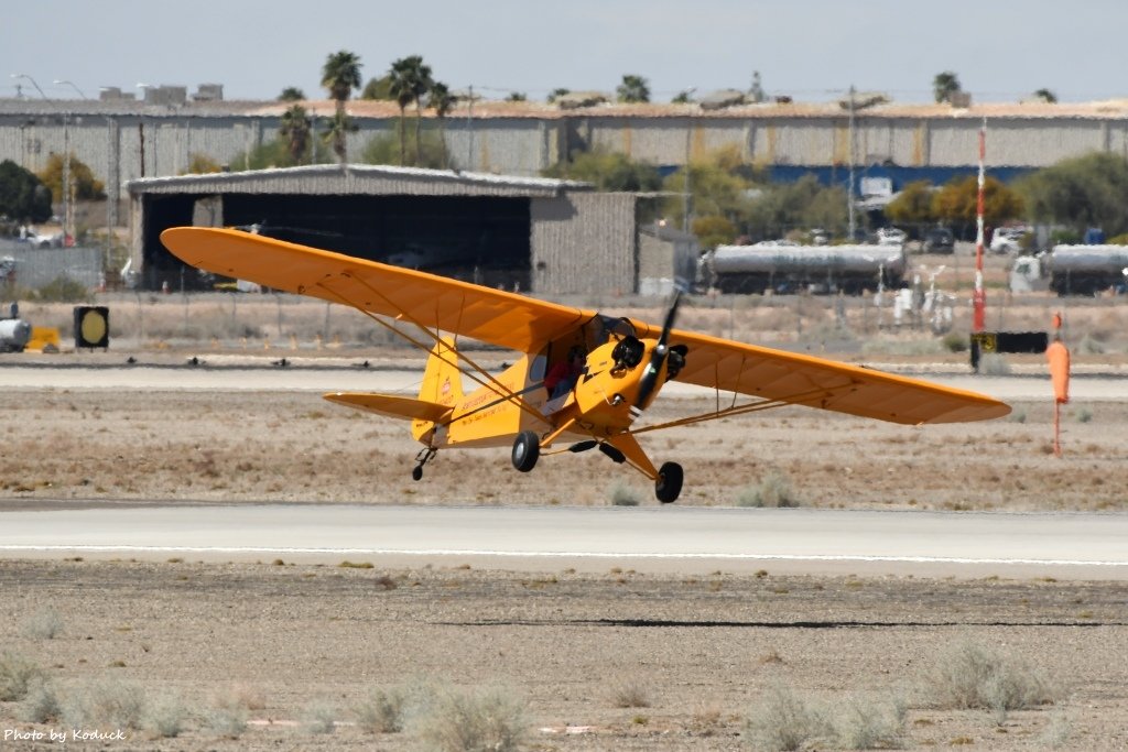 Private Piper J-3C-65 Cub(N92400)@Yuma_4_20180317.jpg