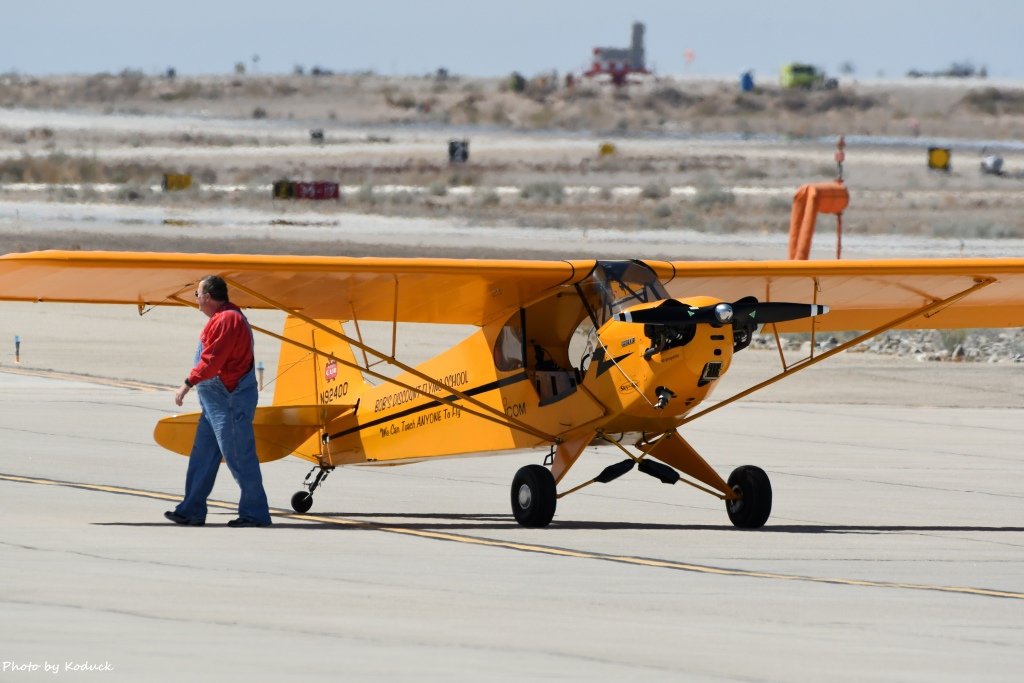 Private Piper J-3C-65 Cub(N92400)@Yuma_8_20180317.jpg