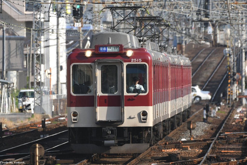 近鐵2410系(2515)電車@近鐵高安_1_20190605.JPG