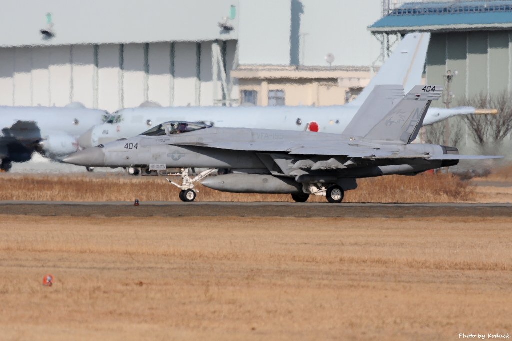 U.S. Navy VFA-195 FA-18E Super Hornet(404)@Atsugi_1(1)_20140113.JPG