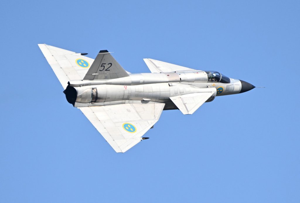 經典瑞典戰機、Saab J 35 Draken與Saab 3