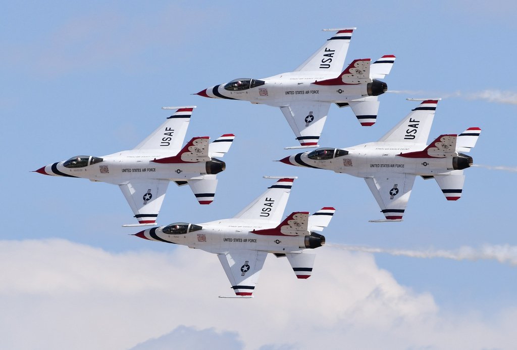 美國空軍雷鳥飛行表演隊、USAF Thunderbirds@