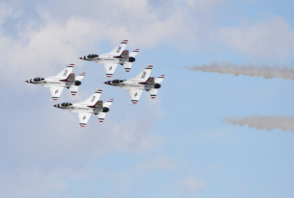 美國空軍雷鳥飛行表演隊、USAF Thunderbirds@