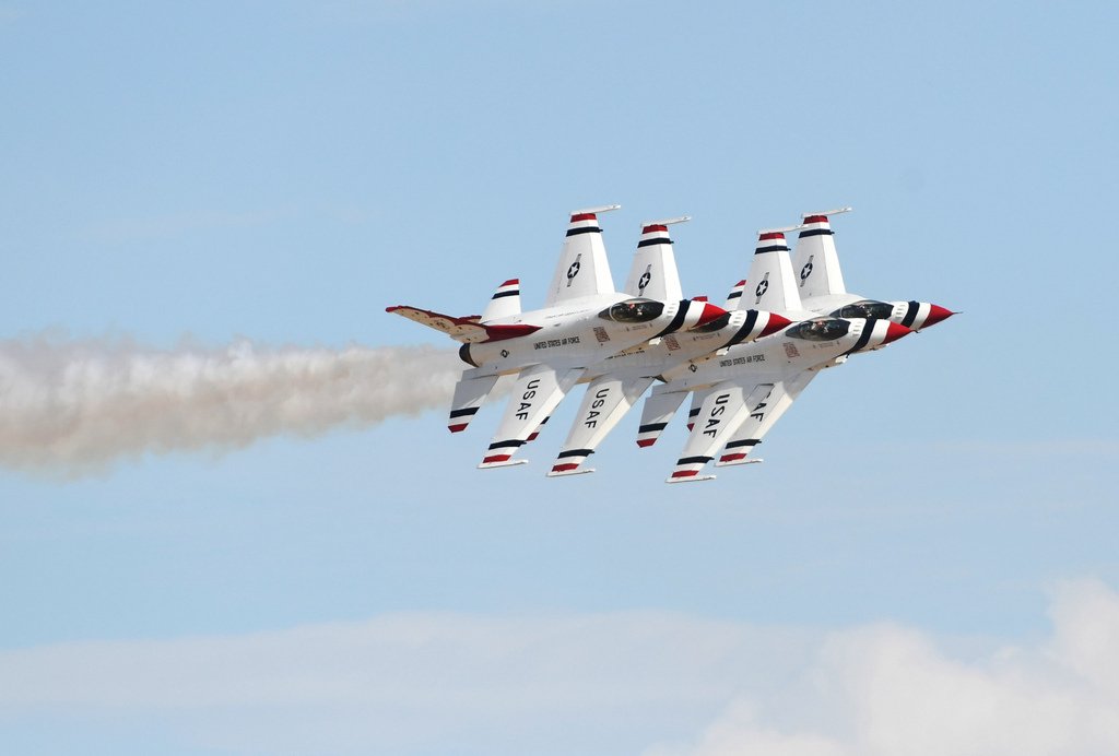 美國空軍雷鳥飛行表演隊、USAF Thunderbirds@