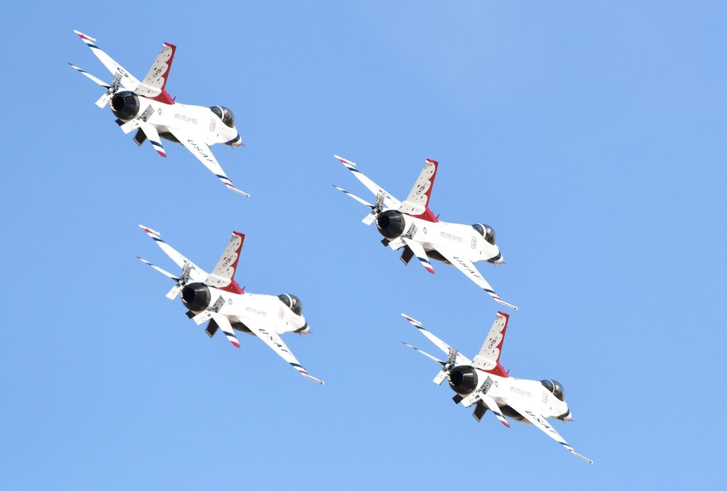 美國空軍雷鳥飛行表演隊、USAF Thunderbirds@