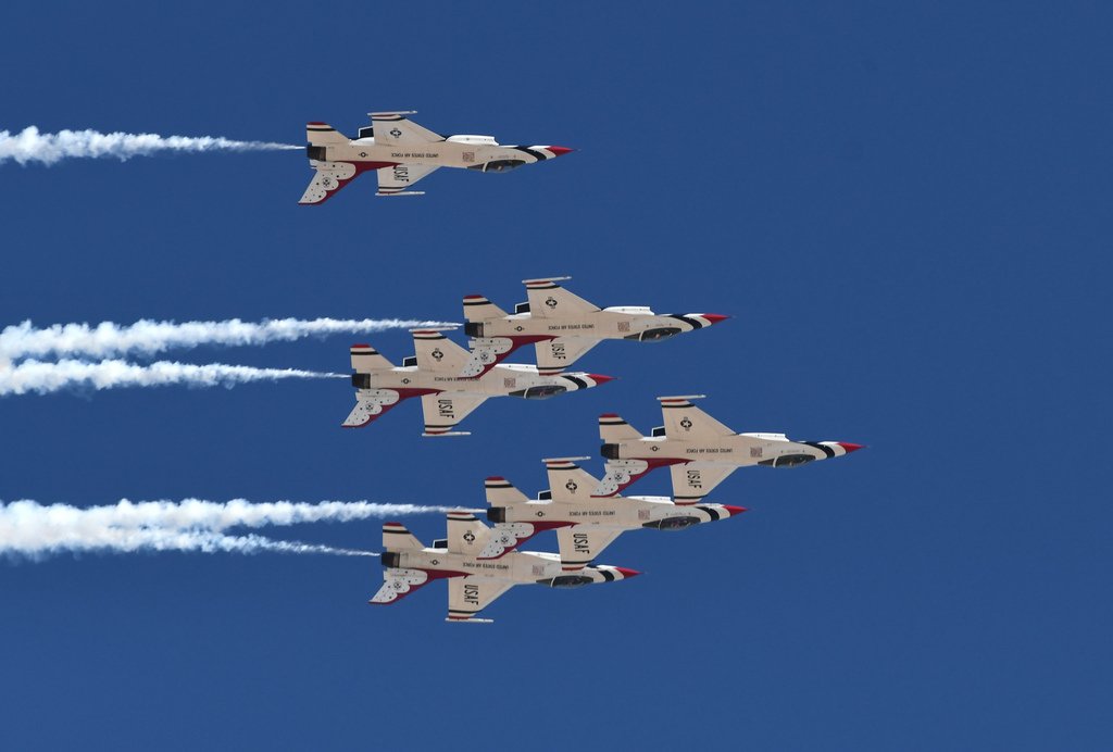 美國空軍雷鳥飛行表演隊、USAF Thunderbirds@